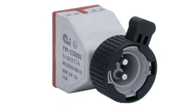 Блок контактный двухполюсный типа CZ0201** в 