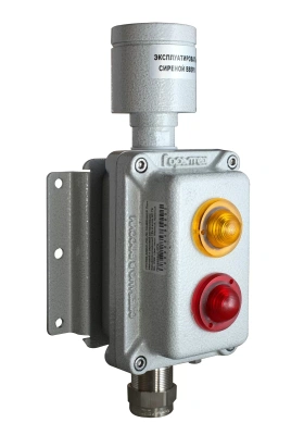 Пост световой и звуковой сигнализации взрывозащищенный ПГСК02 (CSE-ALARM-122) в 