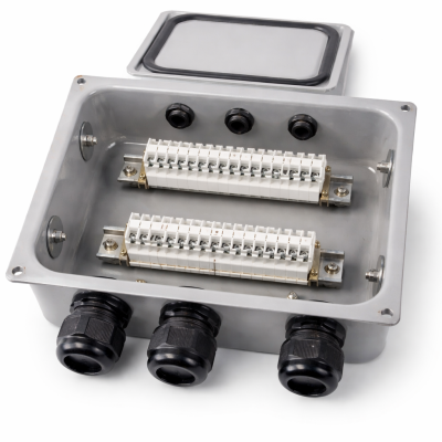 КЗНС-32-02 IP65 У1 коробка соединительная (MG20-3, MG32-2, MG40-1, отв. d20 c заглуш.-4, БЗН24-32) в 