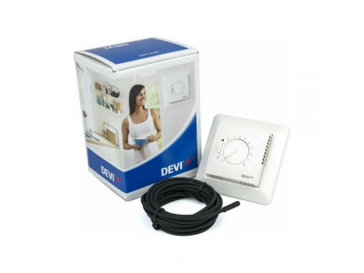 DEVIreg 530 терморегулятор для теплого пола с датчиком пола в 