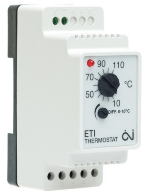 OJ Electronics ETI-1221 терморегулятор для обогрева трубопроводов в 