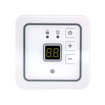 Эрголайт ТР SERIE ITALIANA ARROTONDATO терморегулятор для теплого пола, белый в 