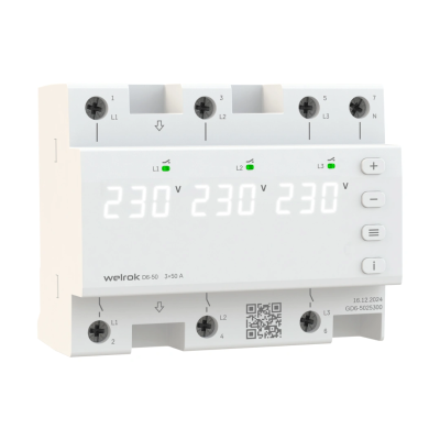 Welrok D6-50 реле напряжения в 