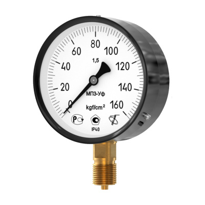 Манометр МП3-У (0-40), жидкость, пар в 