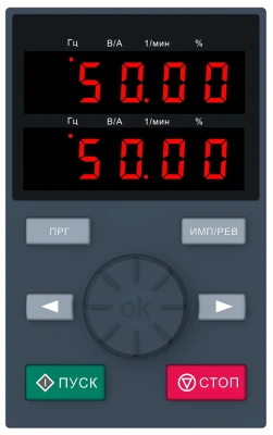 Выносная двустрочная панель оператора ЛПО2 [M01] в 