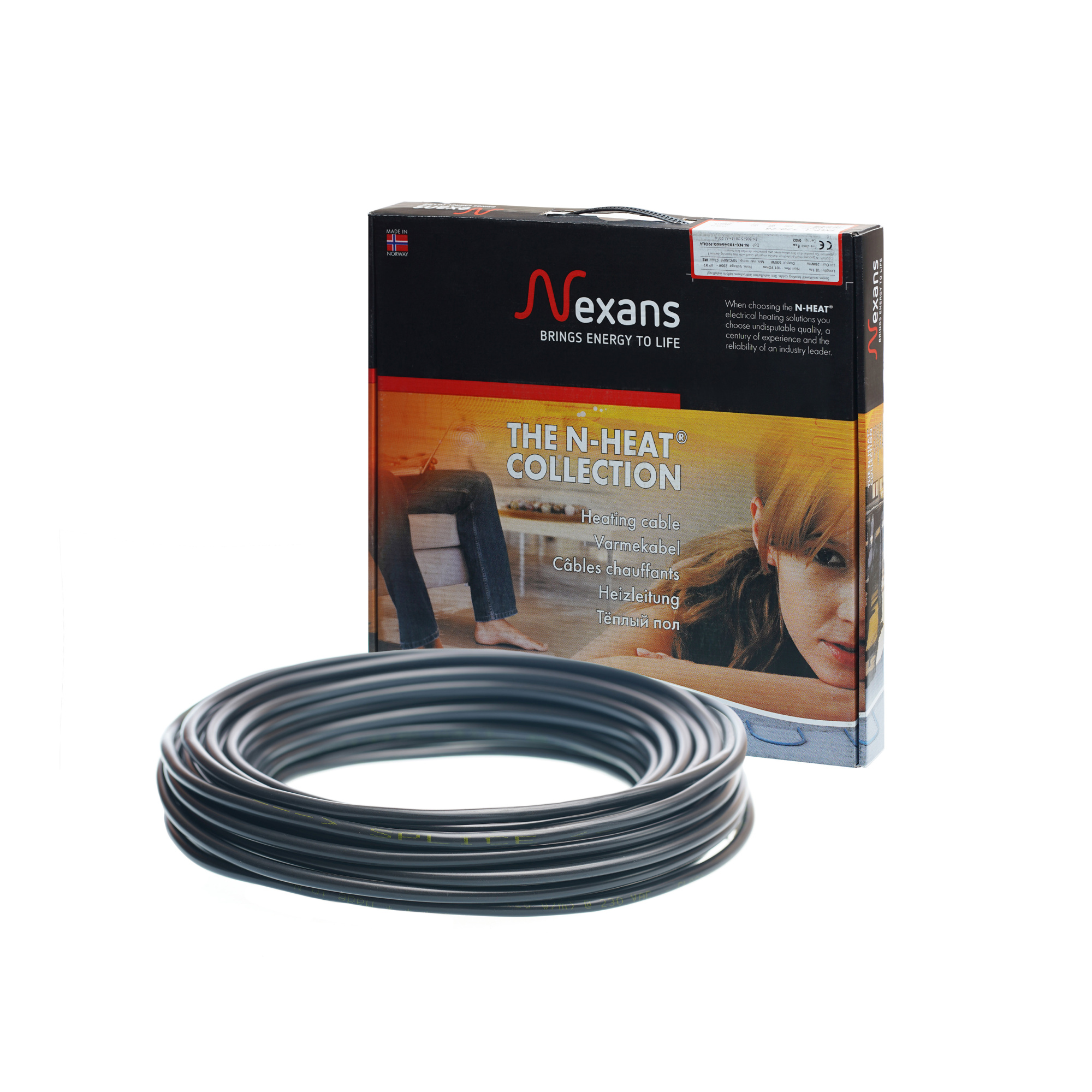 Nexans TXLP/1 1250/17 (73,5 п.м.) комплект резистивного греющего кабеля в 