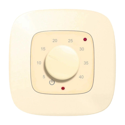 Эрголайт ТР-03 Валена Аллюр терморегулятор для теплого пола, бежевый (в рамку Legrand Valena Allure) в 