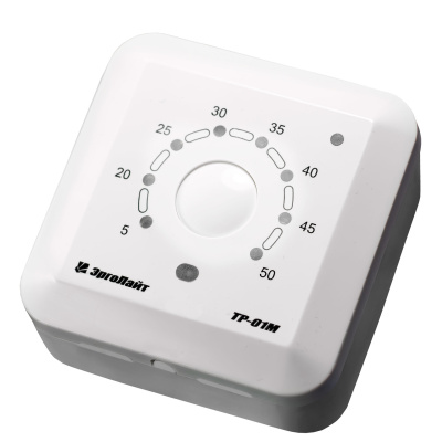 Эрголайт ТР-01М терморегулятор для теплого пола в 