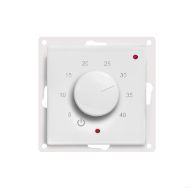 Эрголайт ТР-03 Атлас терморегулятор для теплого пола, белый (в рамку Schneider Electric Atlas Design в 