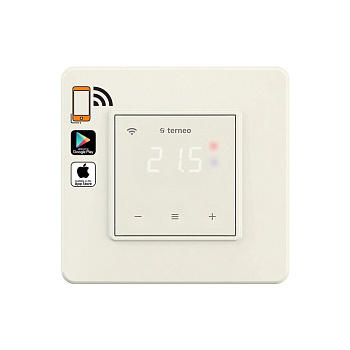 Terneo sx unic терморегулятор для теплого пола, белый в 
