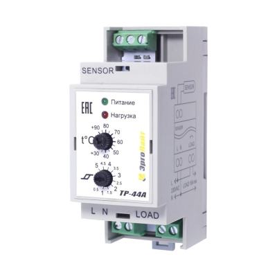 Эрголайт ТР-44А терморегулятор для высокотепературного нагрева c датчиком DS-125M  в 