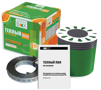 Green Box GB 10,0 м/150 Вт кабельный теплый пол в 