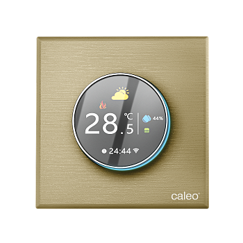 CALEO С938 Wi-Fi терморегулятор для теплого пола, золотой в 
