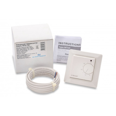 OJ Electronics MTU2-1991-RU терморегулятор для теплого пола с датчиком температуры пола в 