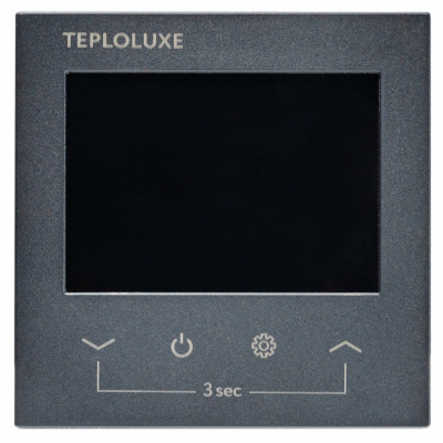 Теплолюкс Pontus Wi-Fi терморегулятор для теплого пола, черный Space в 