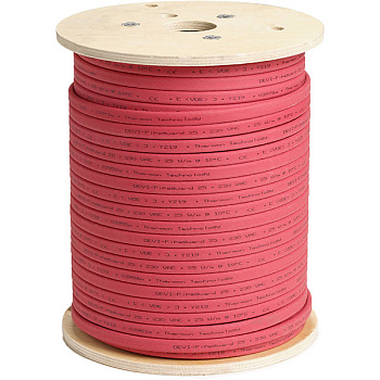 DEVI-Pipeguard 25 красный (катушка ~250м, ±10%), на отрез саморегулирующийся греющий кабель в 