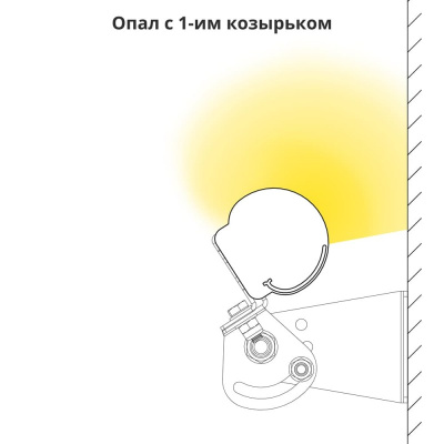 Козырек 1 шт. 2000мм (Модерн) в 