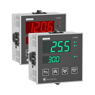 2ТРМ0 двухканальный измеритель с интерфейсом RS-485 в 