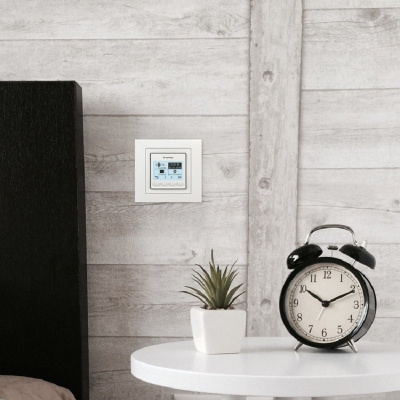 Terneo pro терморегулятор для теплого пола, белый в 