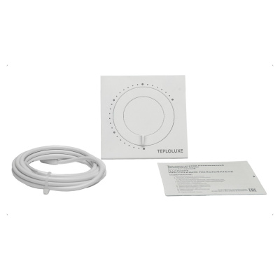 Теплолюкс Solus терморегулятор для теплого пола, белый в 