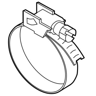 Хомут для крепления кронштейнов к трубе PSE-540 в 