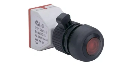 Кнопка без фиксации с подсветкой типа P* в 