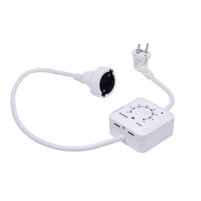 Эрголайт ТР-01.4Р терморегулятор для обогревателей на проводе, белый в 