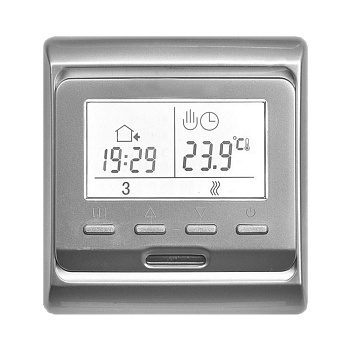 AlfaReg E-51.716 Wi-Fi терморегулятор для теплого пола программируемый, 16A, серебристый в 