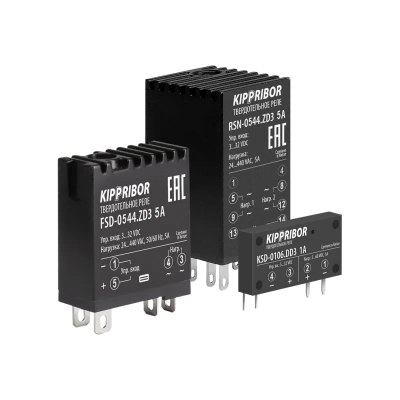 Миниатюрные твердотельные реле серии FSD, KSD, RSN в 