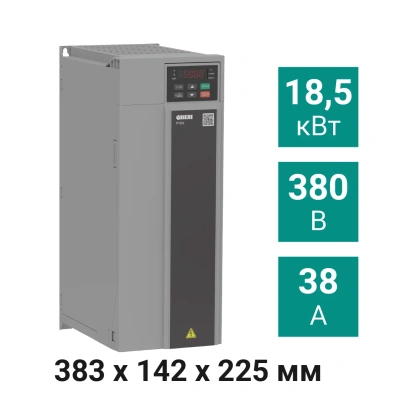 Преобразователь частоты ПЧВ3-18К-В [М01] 18,5 кВт 380 В в 