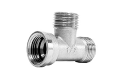 Тройник 1/2ВНН Т15ВНН никель в 