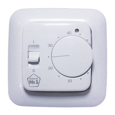 ТС 101 терморегулятор для теплого пола, белый в 