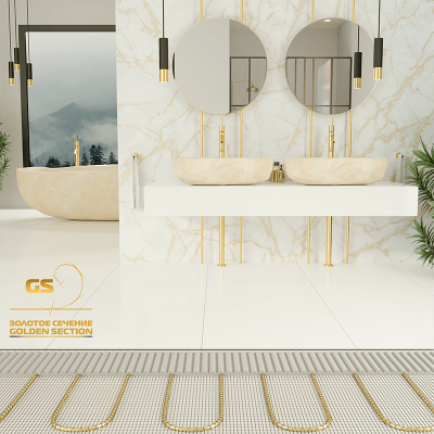 Золотое сечение GS-80-0,5 нагревательный мат для теплого пола в 