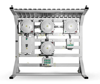 Взрывозащищенные коробки типа ЩОРВА (CCA) (взрывонепроницаемые оболочки) из алюминиево-кремниевого сплава в 
