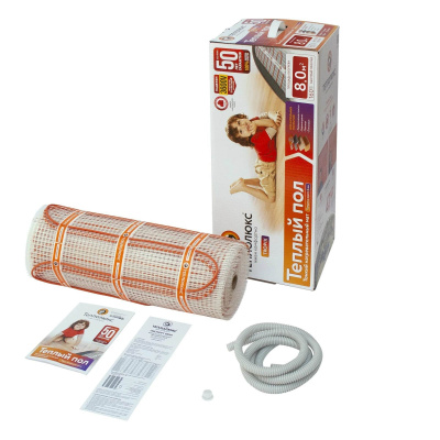 Теплолюкс Tropix МНН 1920 Вт/12,0 кв.м нагревательный мат для теплого пола в 