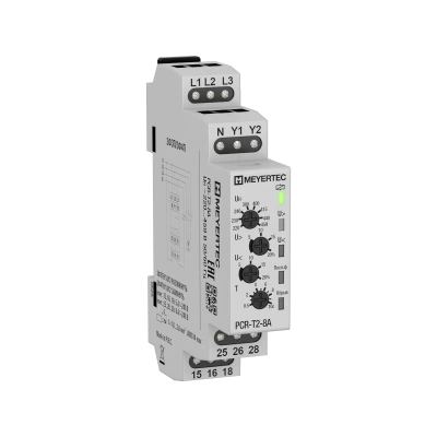 Модульное реле контроля фаз MEYERTEC PCR в 