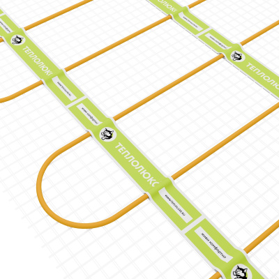 Теплолюкс Ultra МНН 870 Вт/5,0 кв.м нагревательный мат для теплого пола в 