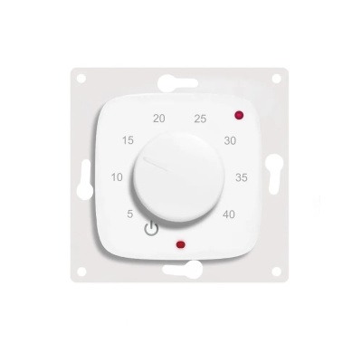 Эрголайт ТР-03 Валена Аллюр терморегулятор для теплого пола, белый (в рамку Legrand Valena Allure) в 