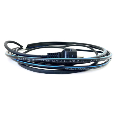 Nexans Defrost Water Kit 15м комплект пищевого саморегулирующегося греющего кабеля в 