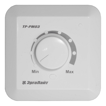 ТР-РМ 03 регулятор скорости вентилятора накладной, белый в 