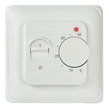 OneKeyElectro ТР-010 терморегулятор для теплого пола, белый в 