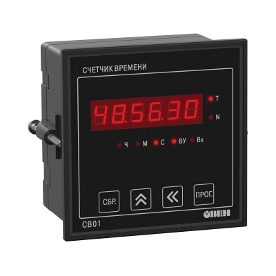 СВ01 счетчик времени наработки оборудования в 
