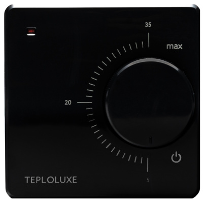 Теплолюкс LC 001 терморегулятор для теплого пола, черный в 