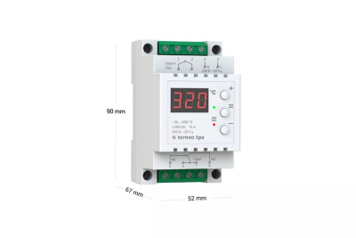 Terneo а терморегулятор для теплого пола, белый в 