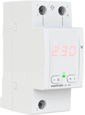 Welrok U1 red вольтметр в 