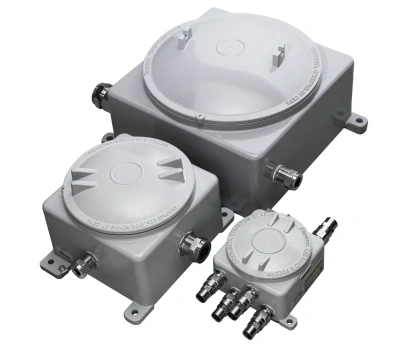 Взрывозащищенные коробки типа ЩОРВА (CCA) (взрывонепроницаемые оболочки) из алюминиево-кремниевого сплава в 