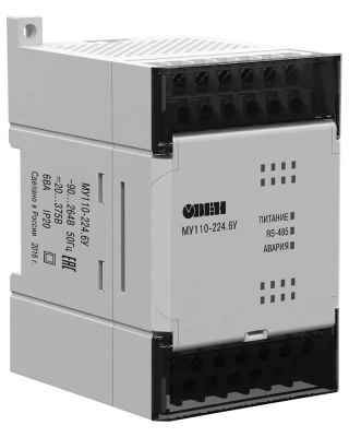 МУ110 модули аналогового вывода (AO) в 