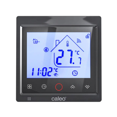 CALEO С936 Wi-Fi терморегулятор для теплого пола, черный в 