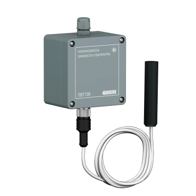 ПВТ100 промышленный датчик влажности и температуры воздуха в 
