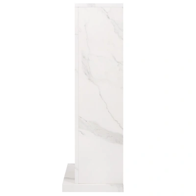 Каминокомплект Electrolux EFP/P-1020LS, портал Simple Classic белый мрамор в 